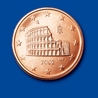 Coin of 5 cents (Italy)