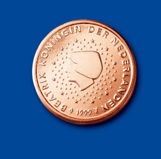 Coin of 2 cents (Netherlands)