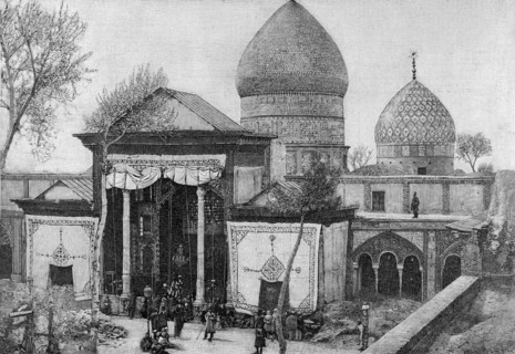 Perse, 1896
La mosquée où fut assassiné le shah de Perse.