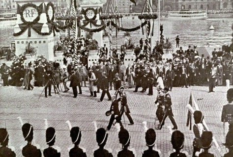 Reception of President Poincaré in Stockholm