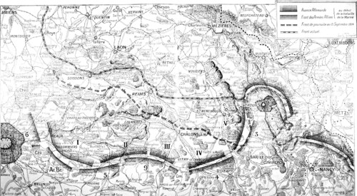 World War I.  Battle of the Marne