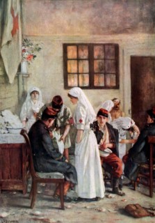 Henri Gervex, "L'ambulance de la gare de Poitiers"