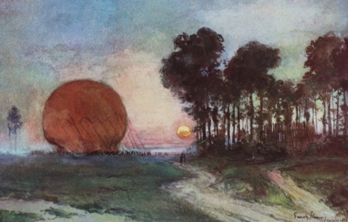 François Flameng, La rentrée du ballon