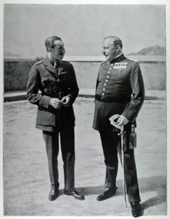 Le roi d'Espagne Alphonse XIII et le général Primo de Rivera