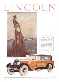 Automobile Ford Lincoln 1927