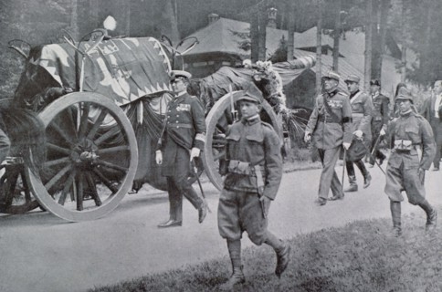 King Ferdinand of Rumania's funeral