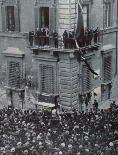 En Italie, sixième anniversaire du fascisme (mars 1925)