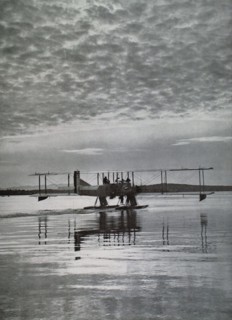 Military hydroplanes in the Mediterranean Sea, 1926