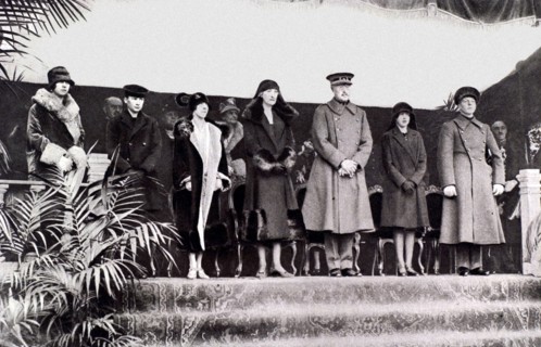 Inauguration in Brussels of Leopold II's monument (November 1926)