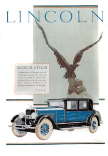 Automobile Ford Lincoln 1927