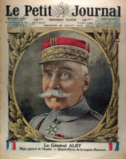 Le général Alby, major général de l'armée, grand officier de la légion d'honneur (1918)