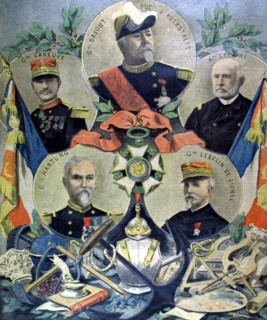General Davout and the resigning members of the governing body f the Legion of Honor (1901)