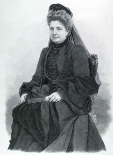 La reine Marguerite, mère du roi Victor-Emmanuel III, 1903