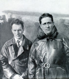 First Paris-New-York nonstop flight, 1930