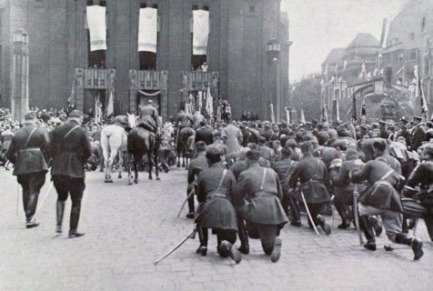 La Pologne prend possession de sa part de la Haute-Silésie (juin1922)