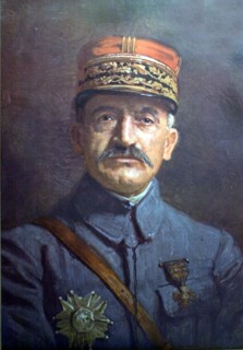 Première Guerre Mondiale. Portrait du général Maistre