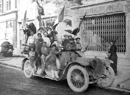 World War I. After the liberation of Lorraine (September 13, 1918)