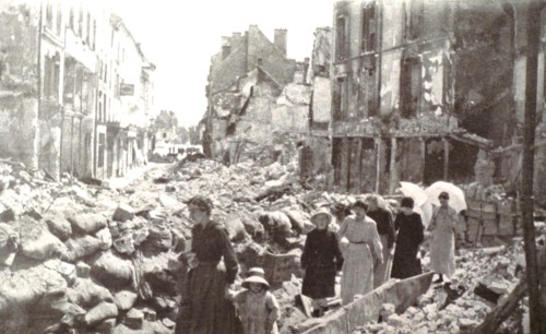 Première Guerre Mondiale. Libération de Château-Thierry (1918)