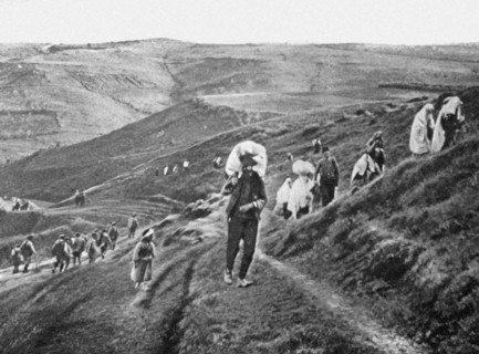 World War I. Attack on Macedonia by Bulgaria (1916)