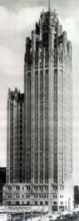 A Chicago, le "Chicago Tribune Building" (1927)