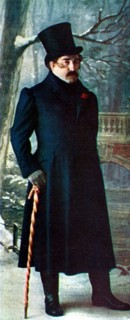 Lucien Guitry dans le rôle du colonel Bridau