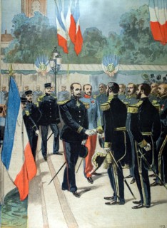 Arrivée du commandant Marchand à Toulon du 11-6-1899
