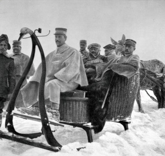 Voyage of Mr. Millerand, War Minister, in the Vosges