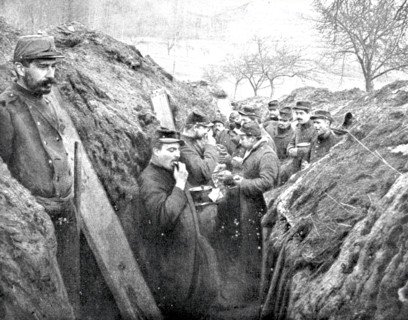 Supplying soldiers on the line of fire
