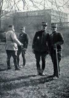 Generals Joffre, Maistre, Foch and De Maud'Huy