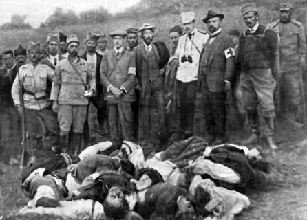 In Serbia, Major Balzarick captured by the Serbs