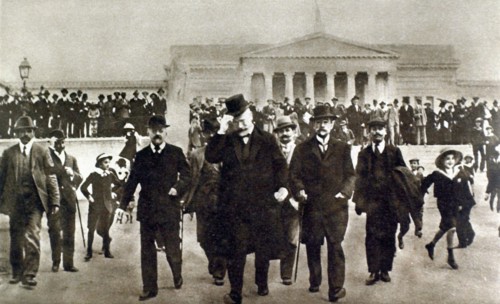 Première Guerre Mondiale. M. Venizelos élu à Mytilène