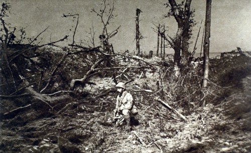 On the Somme front: the trail leading to Péronne