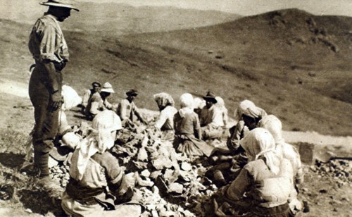 Allies building roads in Macedonia