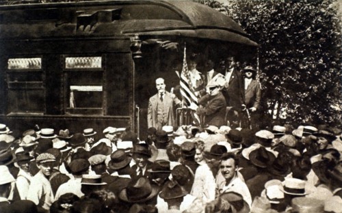 La lutte pour la présidence aux Etats-Unis (1916)