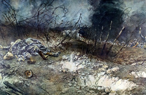 World War I. Capturing the Plateau de Californie