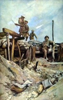 François Flameng, L'offensive britannique de la Somme (1916)
