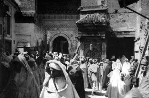 Fez: Nejjarine Square (1925)