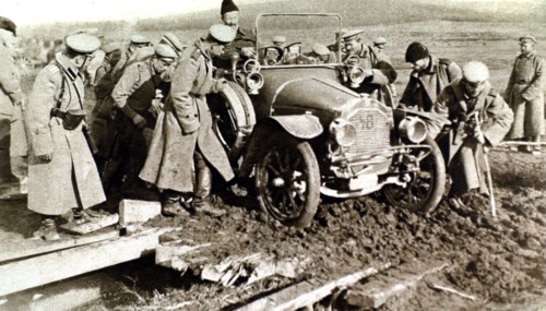 World War I. On the front of the Russian armies, in Poland (1914)