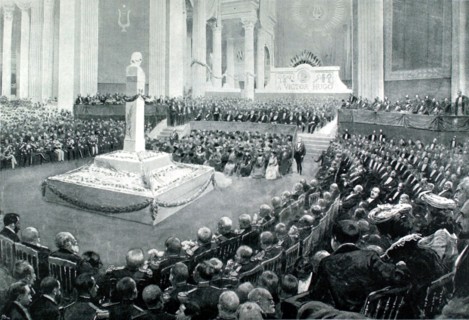 Le centenaire de Victor Hugo, Cérémonie officielle au Panthéon (France, 1902)