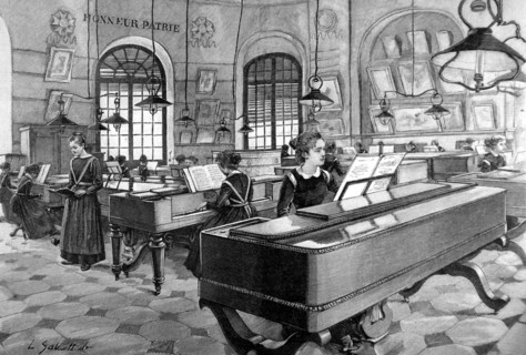 School of the Legion of Honor in Saint-Denis (1896)