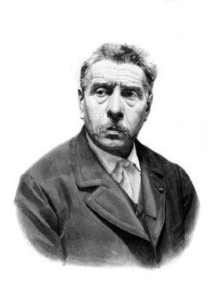 Portrait of sculptor Alexandre Falguière (1900)