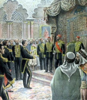 Investiture of the new Bey of Tunis (1902)