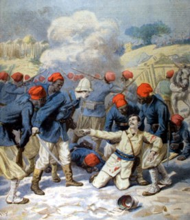 In Nigeria, the battle of S'Napa: the death of Lieutenant Lecerf (1894)
