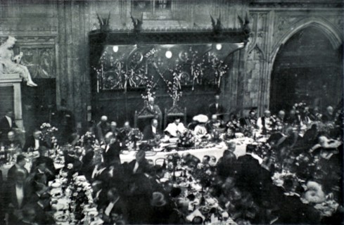 French President Poincaré on a visit to England (1913)