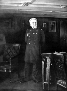 Le vice-amiral Boué de Lapeyrère, commandant en chef de l'armée navale