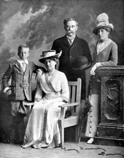 Admiral Peary, conqueror of the North Pole, and his family (1913)
