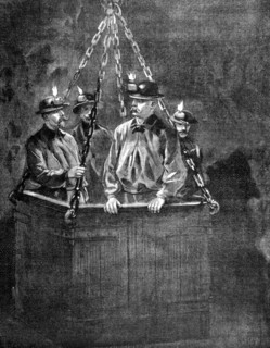 Le président Félix Faure visite les mines de Lens in "Le Journal illustré" du 11-12-1898