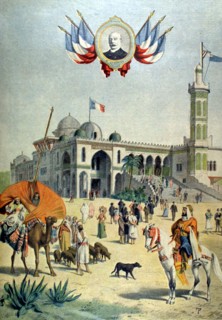 Paris. Exposition universelle. Pavillon de l'Algérie du 10-6-1900