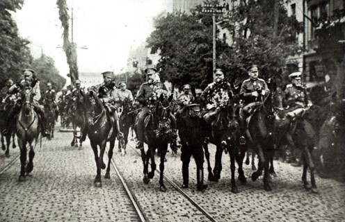 The Bulgarian army's return to Sofia (1913)