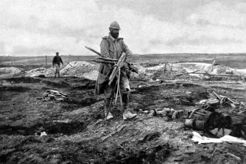 World War I. After the battle of Champagne (1915)